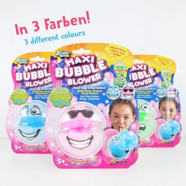 Slimy Joker Maxi Bubble Blower, Assorted 1 Piece - 32526-T